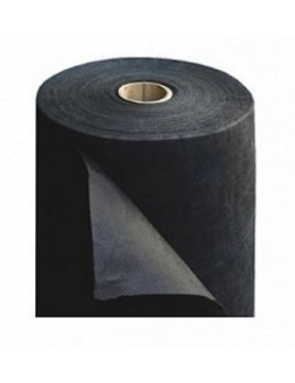 Netkaná textília zakrývacia 0,8x100m Čierna 50g/m2