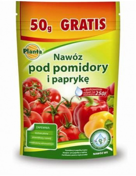 Hnojivo na papriku a paradajky PLANTA 300g