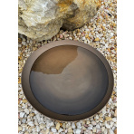 Misa na vodu z lakovanej ocele 80 x 21 cm - Antický bronz