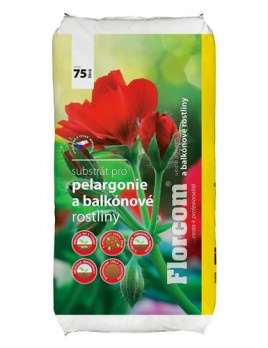 FLORCOM Substrát pre pelargonie a balkónové kvety 20L