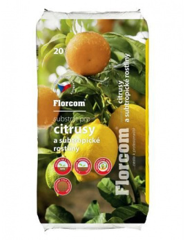 FLORCOM Substrát pre citrusy a subtropické rastliny 20L