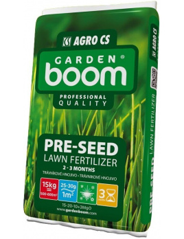Trávnikové hnojivo Garden Boom - Pre-seed