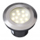 Aureus samostatné svietidlo, nerez 316, d=90mm LED 2W teplá biela IP68