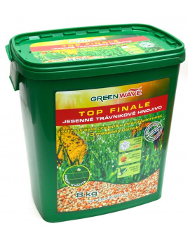 8kg GREEN WAVE  Top Finale jesenné hnojivo na trávnik